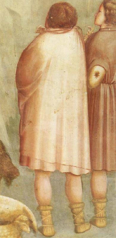 GIOTTO di Bondone Detail of Birth of Christ oil painting image